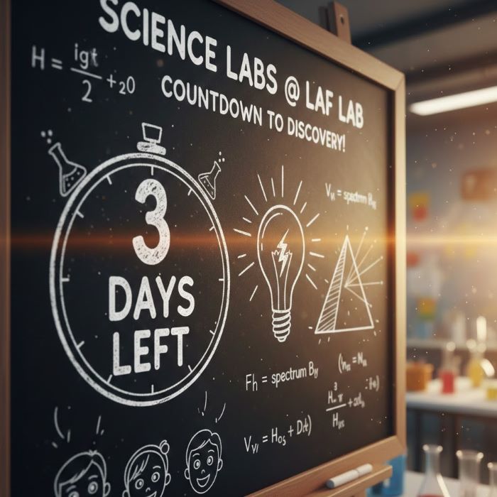 Ραφήνα: Θέλεις το παιδί σου να αγαπήσει την Επιστήμη; Έρχονται τα Science Labs στο LAF LAB!