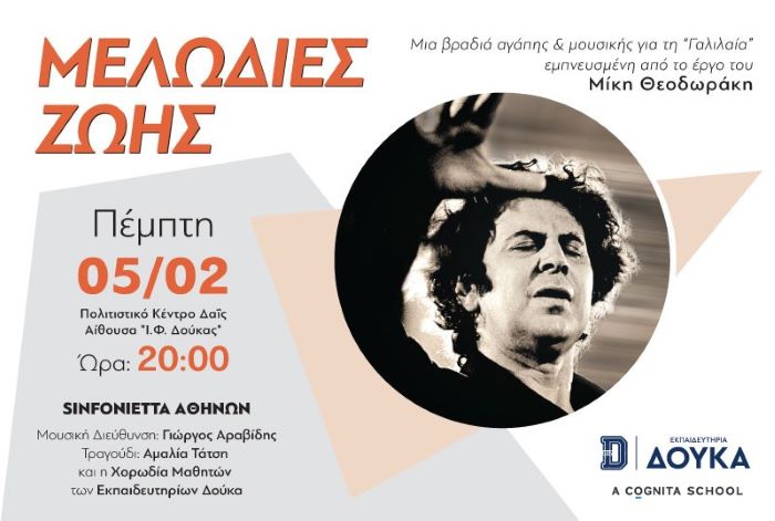 Συναυλία αγάπης και μουσικής για την ‘ΓΑΛΙΛΑΙΑ” από τα Εκπαιδευτήρια Δούκα