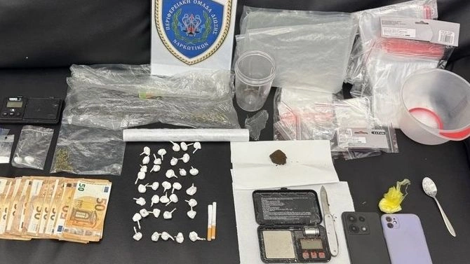 Σε Ραφήνα και Αργυρούπολη τα εργαστήρια κοκαϊνης που είχε στήσει κύκλωμα διακίνησης ναρκωτικών