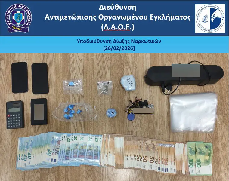 Συνελήφθησαν στη Ραφήνα 2 άτομα για κατοχή και διακίνηση ναρκωτικών ουσιών (βίντεο)