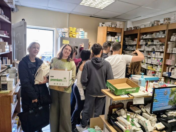 Προσφορά των Εκπαιδευτηρίων Ελληνογερμανικής Αγωγής στο Κοινωνικό Φαρμακείο του Δήμου Παλλήνης