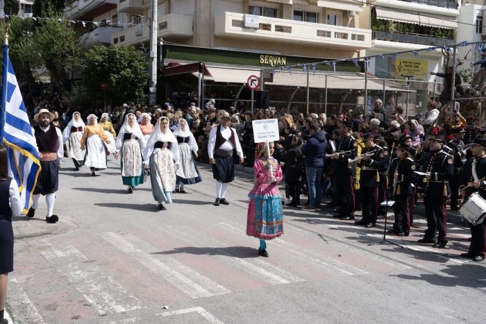 Με λαμπρότητα ο εορτασμός της Εθνικής Επετείου της 25ης Μαρτίου στον Δήμο Παλλήνης