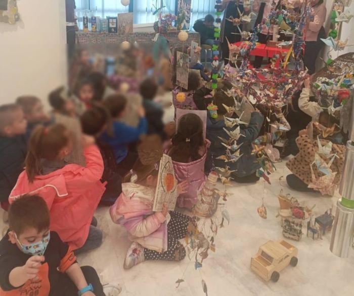 Εκπαιδευτική επίσκεψη του 4ου Νηπιαγωγείου Ραφήνας στο Πνευματικό Κέντρο