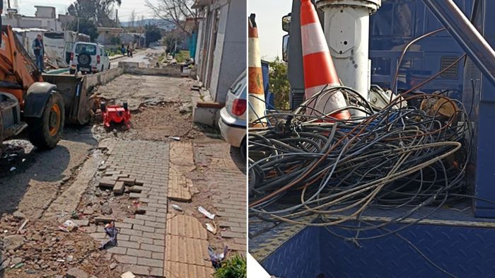 Επιχείρηση της ΕΛ.ΑΣ. σε οικισμό Ρομά στη Φυλή: 12 συλλήψεις, 1.650 μέτρα καλώδια ρευματοκλοπής και δεκάδες παραβάσεις