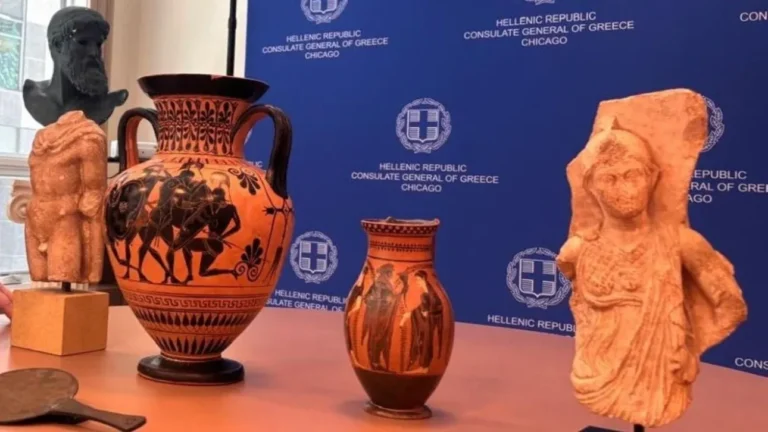 Επιστρέφουν στην Ελλάδα πέντε αρχαιότητες από το Σικάγο – Η καλή είδηση της ημέρας
