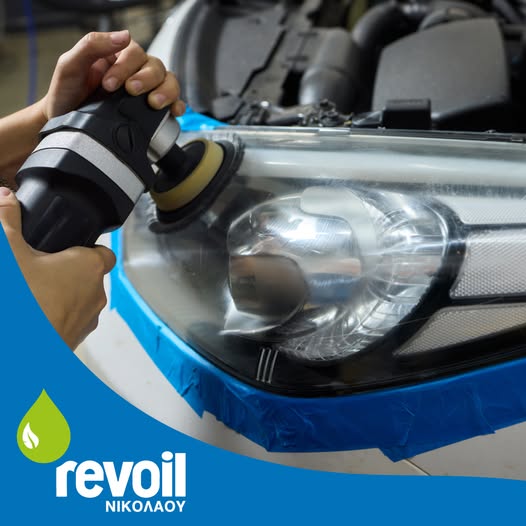 Θολά φανάρια; Δες τον δρόμο ξανά καθαρά – Επαγγελματικό ξεθάμπωμα – Revoil Νικολάου Πικέρμι