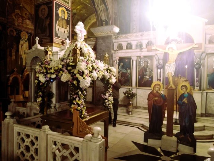 Πανέμορφος ο Eπιτάφιος του Ι.Ν Παντοβασίλισσας Ραφήνας- από ποιους δρόμους θα περάσει