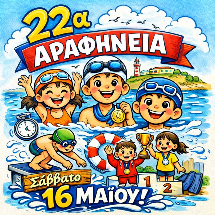 Ραντεβού στη Ραφήνα στις 16 Μαΐου: 22α ΑΡΑΦΗΝΕΙΑ – η συνέχεια μιας ιστορίας που δεν σταμάτησε ποτέ