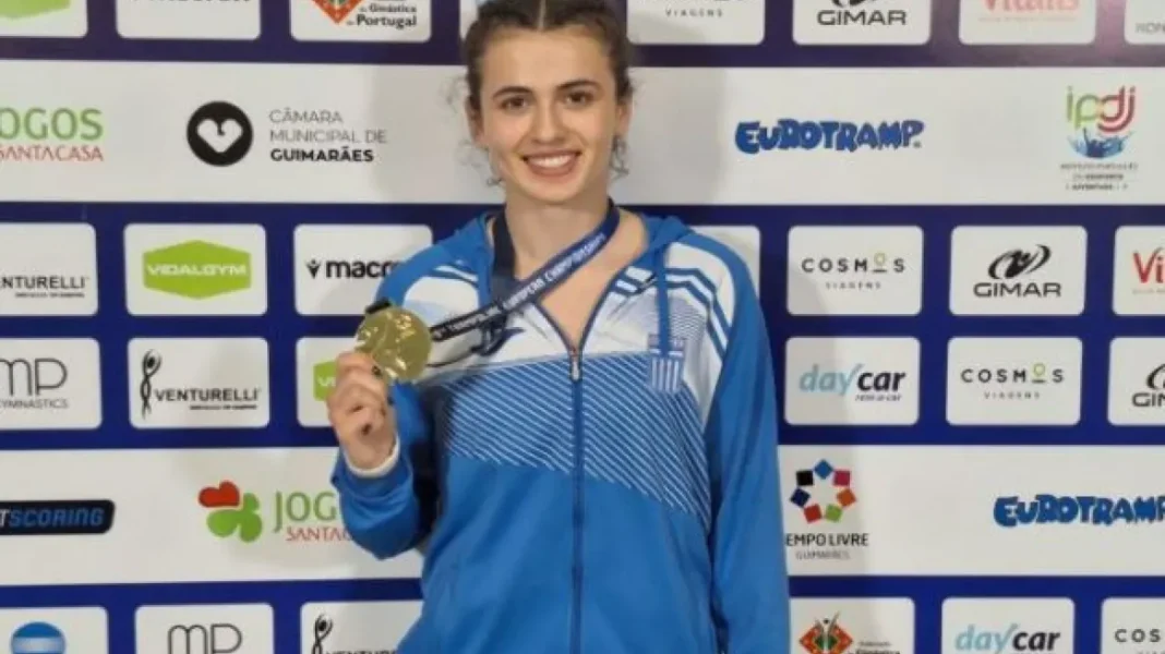 Ασημένιο μετάλλιο για την Αλεξάνδρα Εφραίμογλου στο Ευρωπαϊκό Πρωτάθλημα Τραμπολίνο