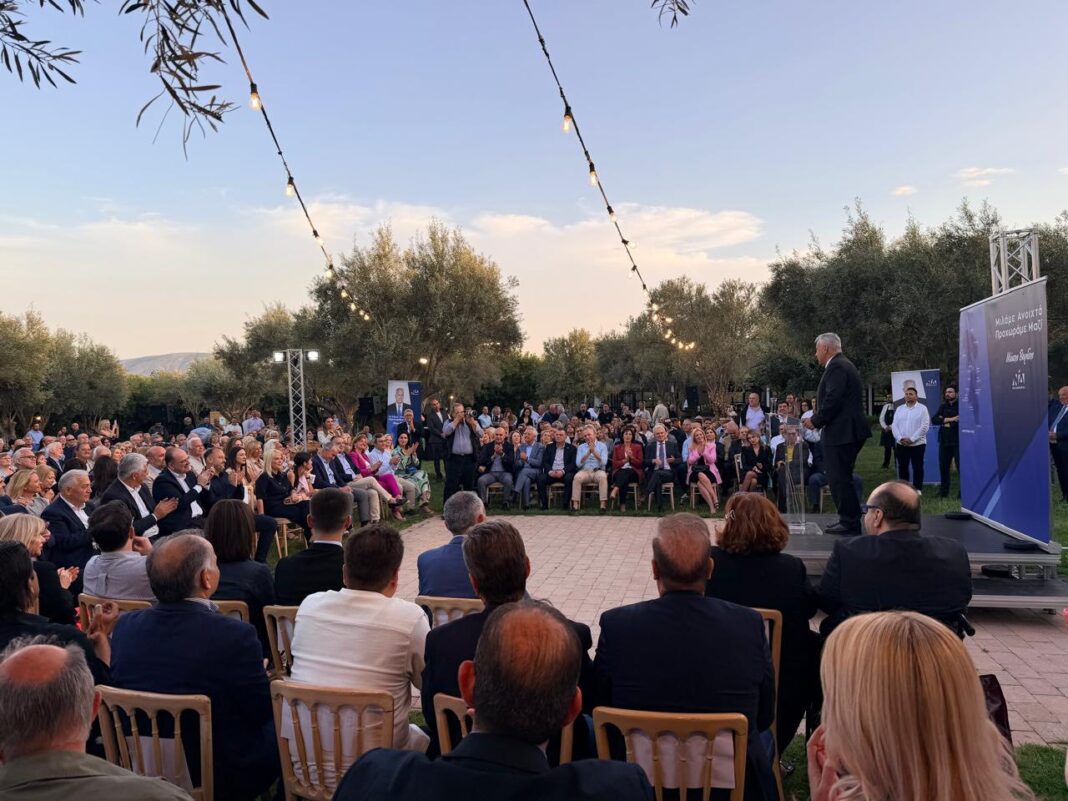 Με επιτυχία η ανοιχτή πολιτική συζήτηση του Μάκη Βορίδη στα Σπάτα