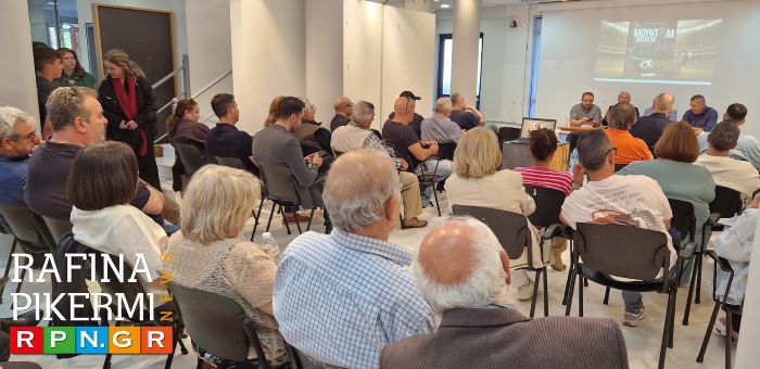 Ραφήνα: Ο Νίκος Μποζιονέλος παρουσίασε το βιβλίο του «Μουντιάλ Εμπιστευτικό» (φωτο- βίντεο)
