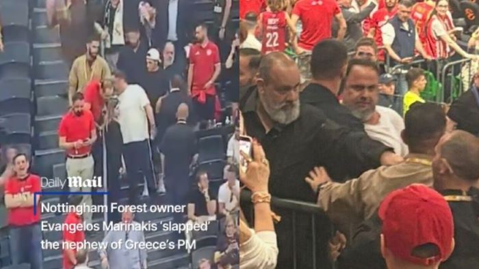 Επεισόδιο Μαρινάκη – Δημητριάδη στο Final Four: Πρώτο θέμα στα διεθνή ΜΜΕ η ένταση στο ΣΕΦ