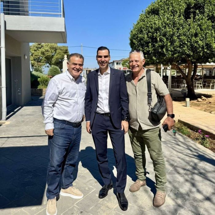 Παλλήνη: Συνάντηση Αηδόνη- Θεμιστοκλέους για το Κέντρο Υγείας και την Πολιτική Προστασία