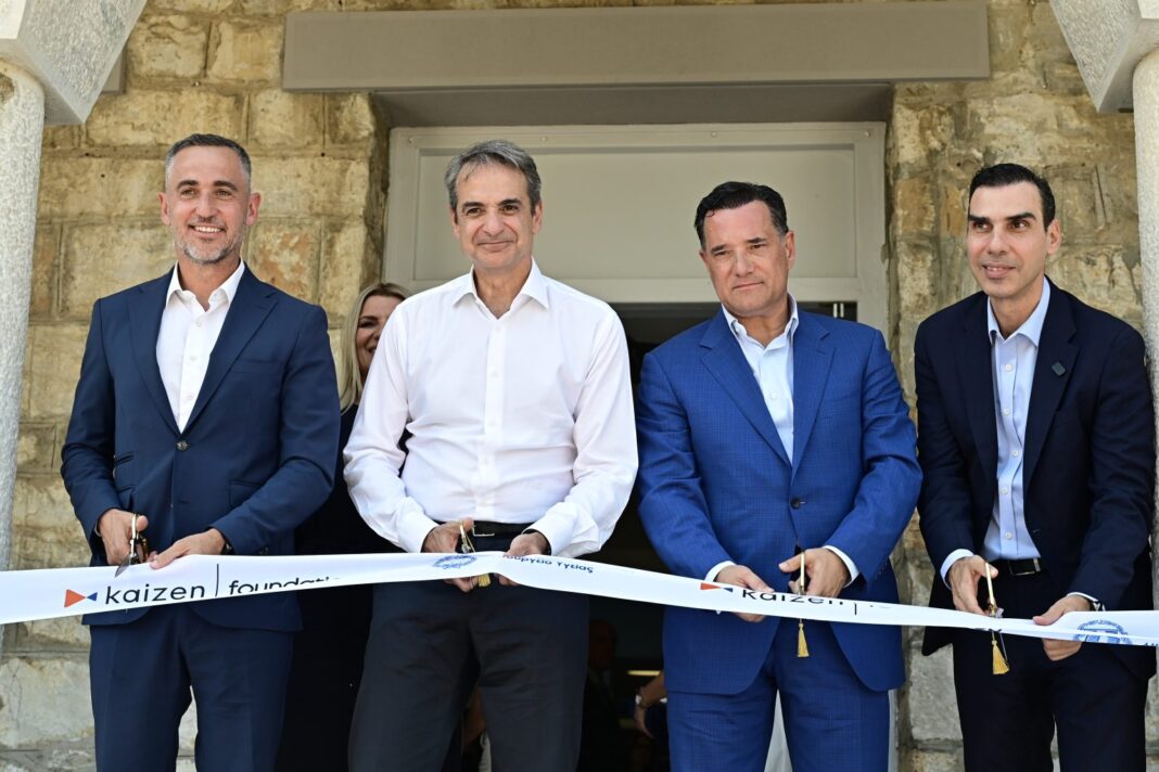 Μητσοτάκης στο Παίδων Πεντέλης: Εγκαινιάζουμε Υποδομές του ΕΣΥ