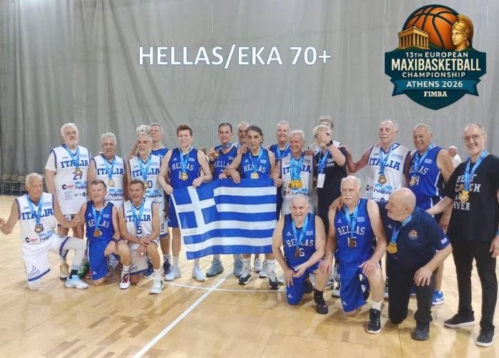 Ο Ραφηνιώτης Κώστας Τσαφαράς πήρε Μετάλλιο και ως παίκτης και ως προπονητής στο ίδιο τουρνουά