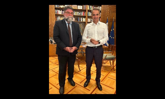 Βασίλης Οικονόμου: To «Τρένο Παντού» στο επίκεντρο της συνάντησης με τον Κυριάκο Μητσοτάκη