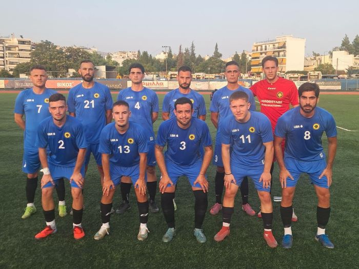 Ισόπαλη 2-2 η Τριγλία Ραφήνας στο πρώτο φιλικό της σεζόν