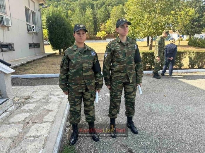 Ιστορική πρωτιά στον Ελληνικό Στρατό: Ανέλαβαν καθήκοντα οι πρώτες γυναίκες στρατονόμοι (βίντεο)