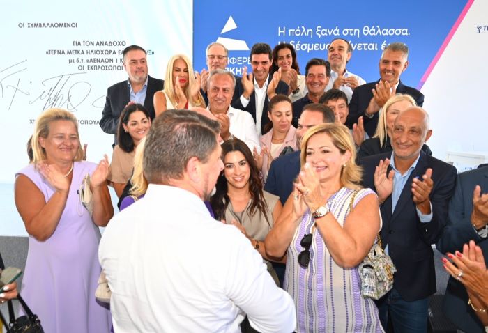 Νίκος Χαρδαλιάς: «Το ‘ΑΕΝΑΟΝ’ γίνεται πράξη – Η πόλη ξανά στη θάλασσα»