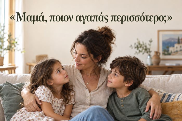 «Μαμά, ποιον αγαπάς περισσότερο;» Τι λέει η ψυχολογία