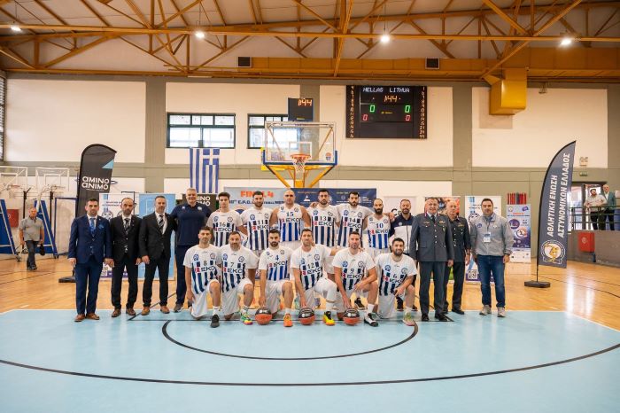 Ραφήνα: Στον τελικό η Εθνική Ελλάδος Αστυνομικών – όλοι στο κλειστό!
