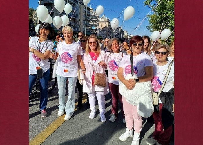 Με την ομάδα της Νατάσας Παζαΐτη–Καραμανλή οι «Αέλιες Νηρηίδες» στο Greece Race for the Cure