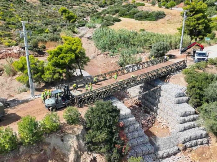 Καλλιτεχνούπολη: Αναβολή των προγραμματισμένων εργασιών συντήρησης στη γέφυρα Bailey