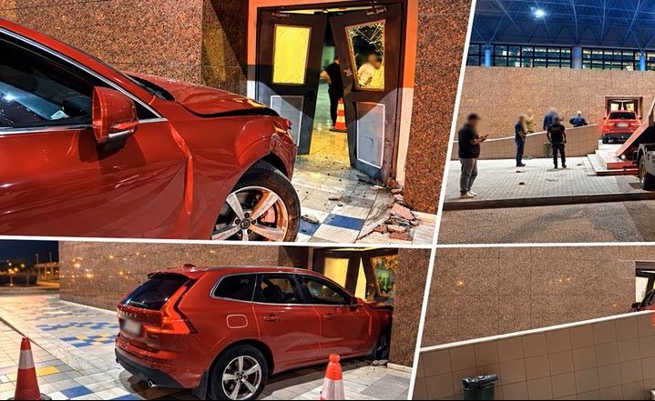 Ηγουμενίτσα: Αυτοκίνητο έπεσε στην είσοδο του σταθμού επιβατών στο λιμάνι