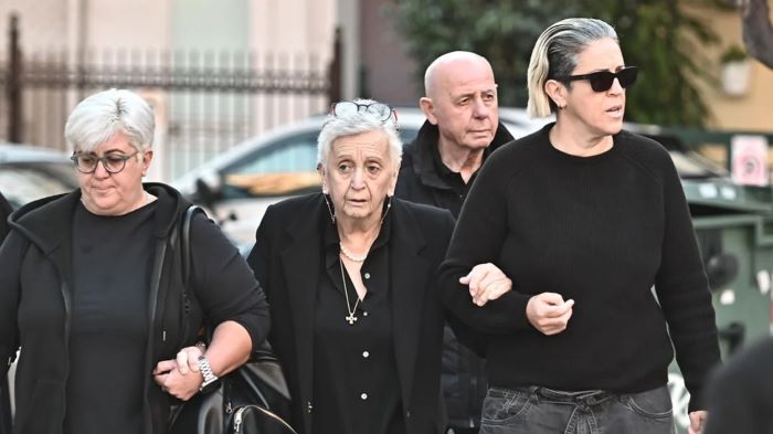 Γιώργος Μαζωνάκης: Στην Αγία Τριάδα Νίκαιας η οικογένειά του για το 40ήμερο μνημόσυνο