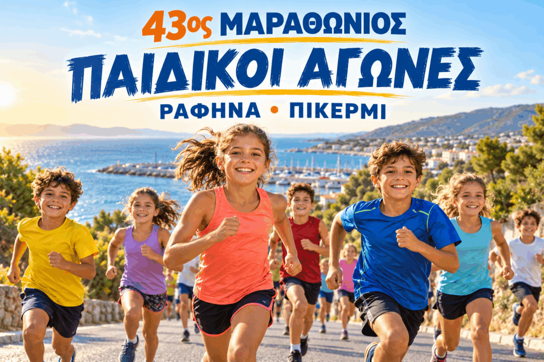 Μικρά βήματα, μεγάλη γιορτή: Τα παιδιά τρέχουν στον Μαραθώνιο