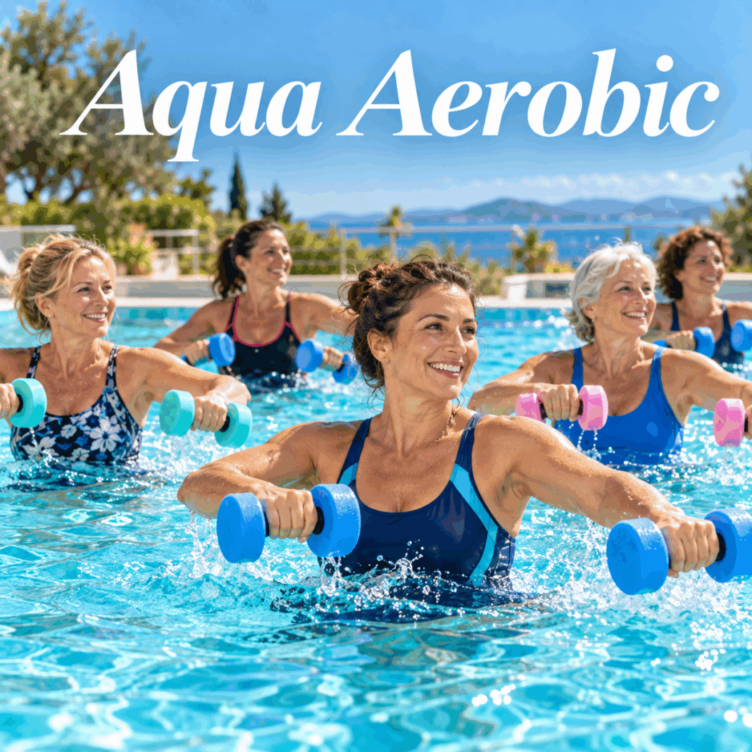 Πρωινό ραντεβού για άσκηση στο νερό: Aqua aerobic στο Κολυμβητήριο Ραφήνας